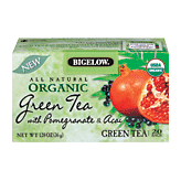 Bigelow Organic green tea with pomegranate & acai, 20-bags Full-Size Picture